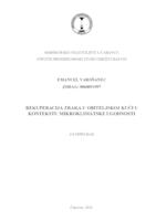 Rekuperacija zraka obiteljske kuće u kontekstu mikroklimatske ugodnosti