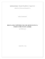 Regulacija i optimizacija solarnog sustava pomoću PID i fuzzy logike