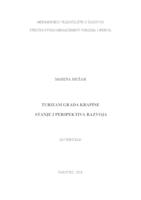 Turizam grada Krapine - stanje i perspektiva razvoja