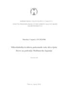 prikaz prve stranice dokumenta Mikrobiološka kvaliteta podzemnih voda sliva rijeke Drave na području Međimurske županije